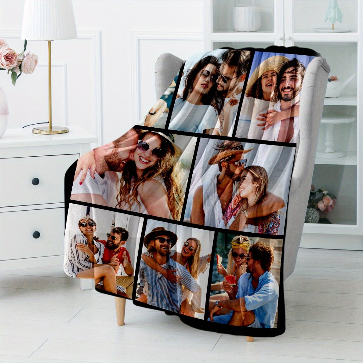 Custom Blanket with Photos